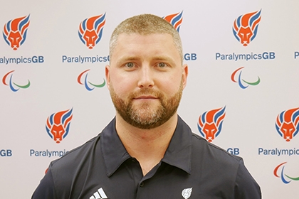 Headshot of Barry Lloyd, programme manager, ParalympicsGB 
