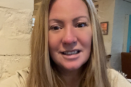 Headshot of Lyndsay Turner, Founder, Silent Steppers