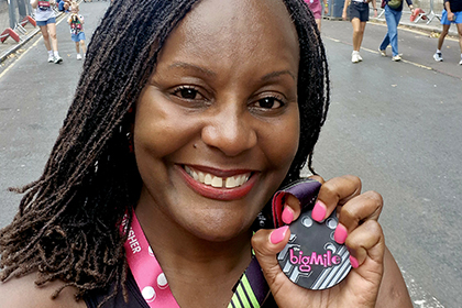 Headshot of Natasha Thompson, Founder, Black Girls Do Run 